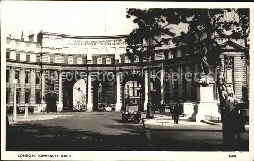 London Admiralty Arch Kat. City of London