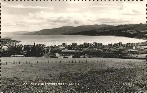 Argyll Loch Gilp and Lochgilphead Lake Hills Kat. Stirling