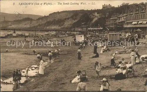 Sandown Isle of Wight The Sands Beach Kat. Isle of Wight