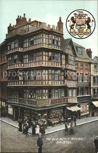 Bristol UK Old Dutch House Arms of Bristol Wappen / Bristol, City of /Bristol, City of