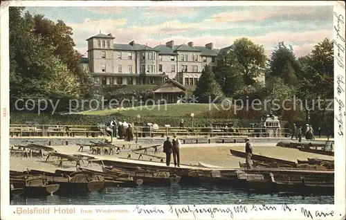 Windermere Town Belsfield Hotel Lake Kat. South Lakeland