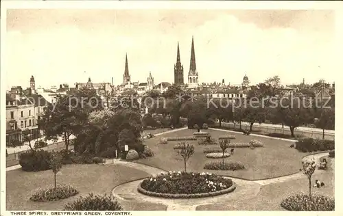 Coventry Three Spires Greyfriars Green Kat. Coventry