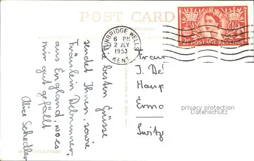 Tunbridge Wells Ye Pantiles Mount Pleasant Ephraim London Road Toad Rock High Rocks  Kat. Tunbridge Wells