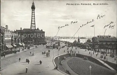 Blackpool Princess Parade Kat. Blackpool