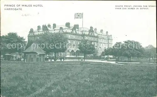 Harrogate UK Prince of Wales Hotel Flag / Harrogate /North Yorkshire CC