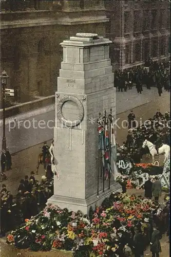 London Cenotaph Monument Whitehall Kat. City of London