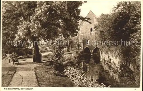 Canterbury UK The Greyfriars Kat. Canterbury