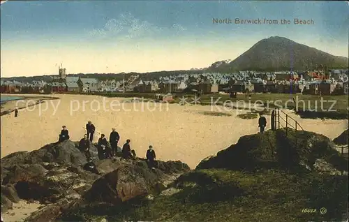 North Berwick East Lothian View from the Beach Kat. East Lothian