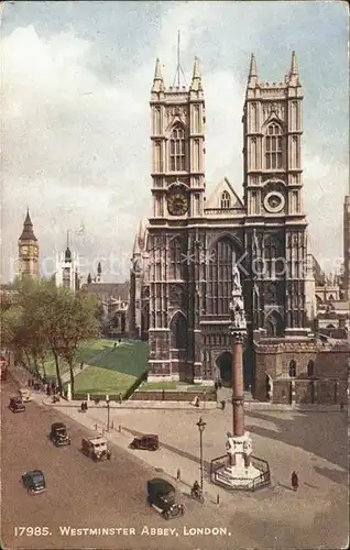 London Westminster Abbey Column Kat. City of London
