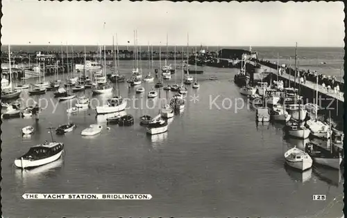 Bridlington East Riding of Yorkshire Yacht Station Harbour Kat. East Riding of Yorkshire