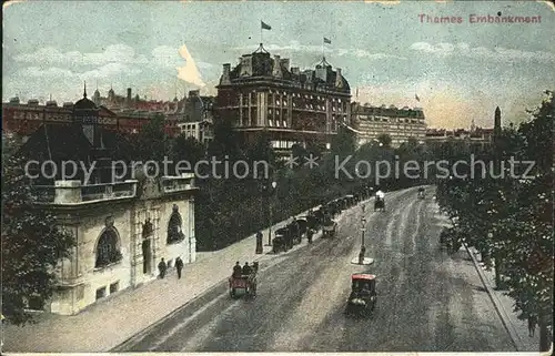 London Thames Embankment Kat. City of London