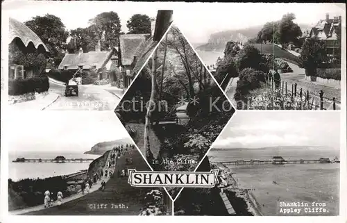 Shanklin Old Village Keats Green Shanklin Head Appley Cliffs Pier The Chine Kat. Isle of Wight