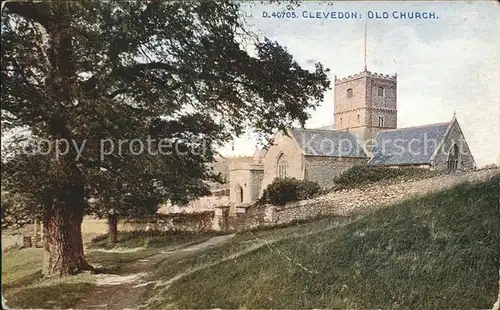 Clevedon North Somerset Old Church Kat. North Somerset