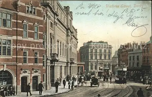 Derby Derbyshire Victoria Street Tramway / Derby /Derby