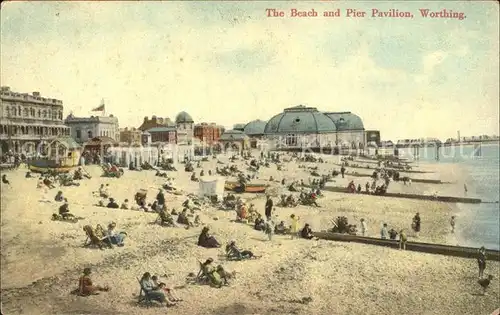 Worthing West Sussex The Beach and Pier Pavilion / Worthing /West Sussex