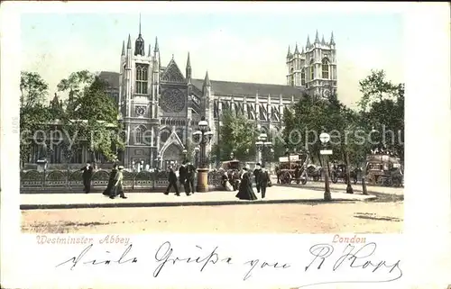 London Westminster Abbey Kat. City of London