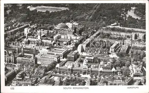 Kensington & Chelsea Aerial view of South Kensington Kat. Kensington and Chelsea