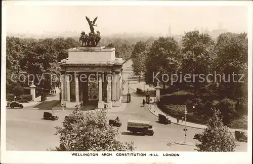 London Wellington Arch Constitution Hill Kat. City of London