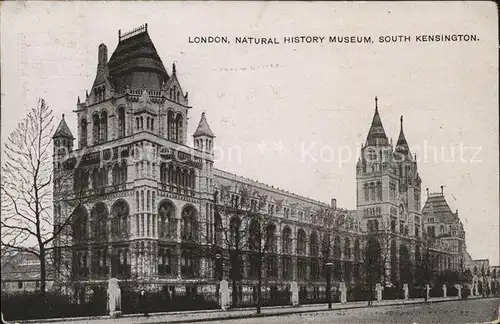 London Natural History Museum South Kensington Kat. City of London