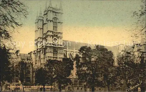 London Westminster Abbey Tuck s Post Card Tintopho 5910 Kat. City of London
