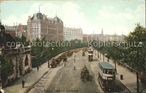 London Thames Embankment Tramway Falcoon Series Kat. City of London