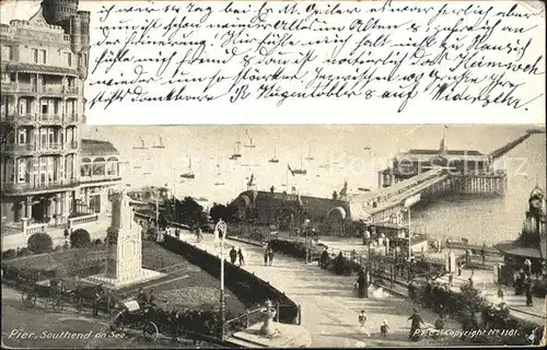 Southend-on-Sea Pier Monument Promenade / Southend-on-Sea /Southend-on-Sea