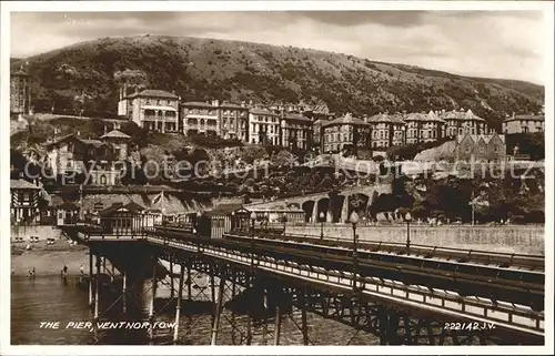 Ventnor Isle of Wight The Pier Valentine's Post Card / Isle of Wight /Isle of Wight