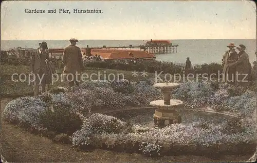 Hunstanton Gardens and Pier Fountain Kat. King s Lynn and West Norfolk