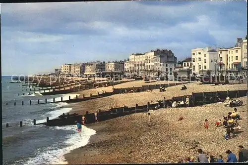 Worthing West Sussex Beach and Marine Parade / Worthing /West Sussex