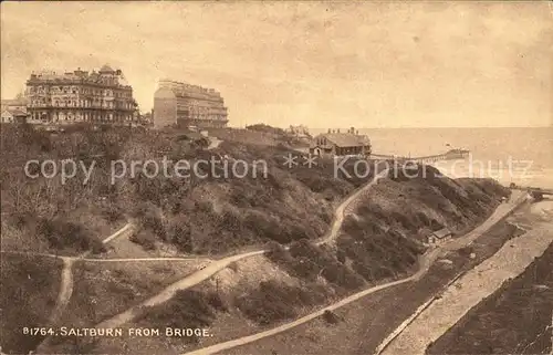 Saltburn View from Bridge Kat. Redcar and Cleveland