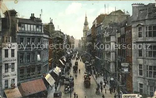 London Cheapside Rapco Post Card No 2000 Kat. City of London