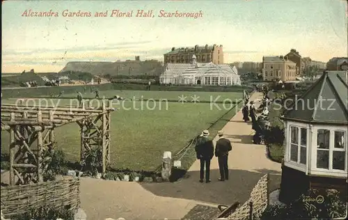 Scarborough UK Alexandra Gardens and Floral Hall / Scarborough /North Yorkshire CC
