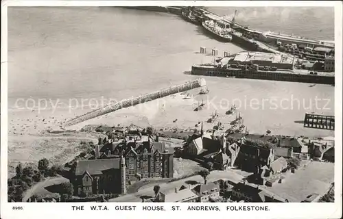 Folkestone The WTA Guest House St Andrews aerial view Kat. Shepway