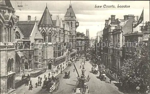 London Law Courts Kat. City of London