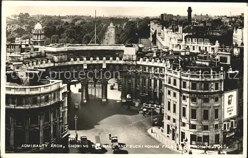 London Admiralty Arch Mall Buckingham Palace Kat. City of London