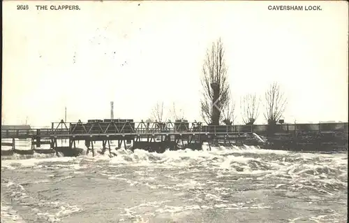 Caversham Lock The Clappers Kat. Reading