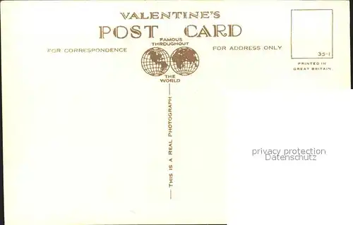 Llanbedrog Head and Beach Valentine s Post Card Kat. Gwynedd