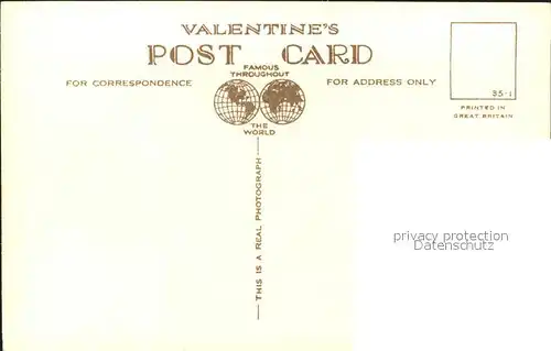 Pwllheli Gwynedd Crochan Berw Gimlet Rock Valentine s Post Card Kat. Gwynedd
