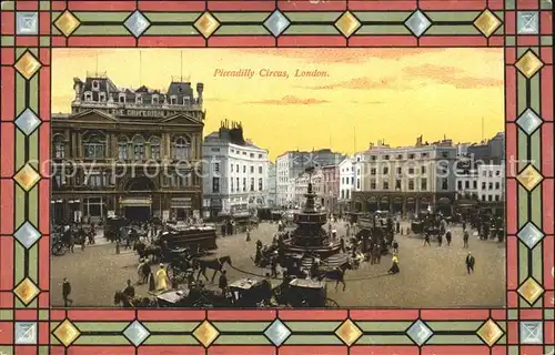 London Piccadilly Circus Monument Kat. City of London