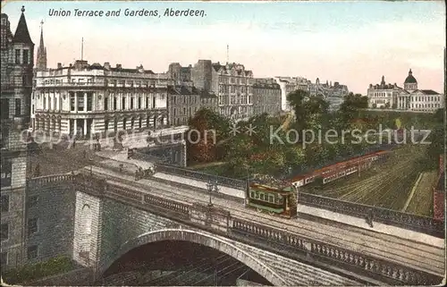 Aberdeen City Union Terrace and Gardens Tramway Bridge Kat. Aberdeen City