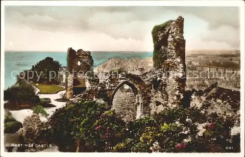 Hastings East Sussex Castle Ruins Excel Series Kat. Hastings