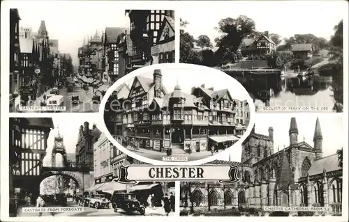 Chester Cheshire Eastgate Eccleston Ferry The Cross Cathedral Excel Series / Chester /Cheshire CC