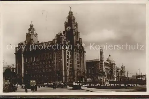Liverpool Liver Cunard Building and Dock Offices Kat. Liverpool