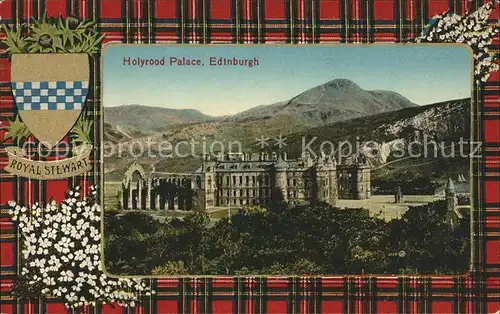 Edinburgh Holyrood Palace Valentine s Series Kat. Edinburgh