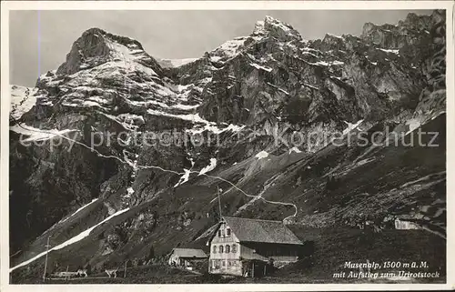 Musenalp mit Aufstieg zum Urirotstock Kat. Musenalp