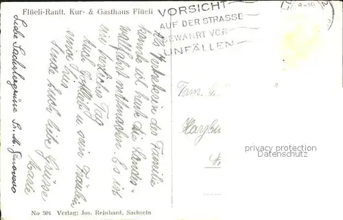 Flueeli Ranft Kur und Gasthaus Flueeli Kat. Flueeli Ranft