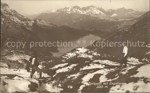 Jochpass mit Engstlensee Bergsteiger Kat. Jochpass