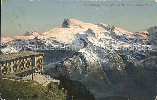 Stanserhorn Hotel mit Titlis Kat. Stanserhorn