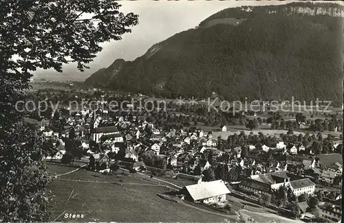 Stans Nidwalden Panorama Kat. Stans