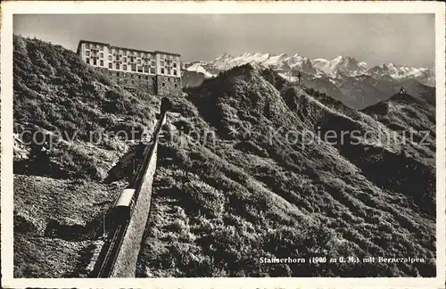 Stanserhorn Hotel Bergbahn Titlisgruppe Kat. Stanserhorn